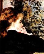 Pierre Renoir Pensive Sweden oil painting artist